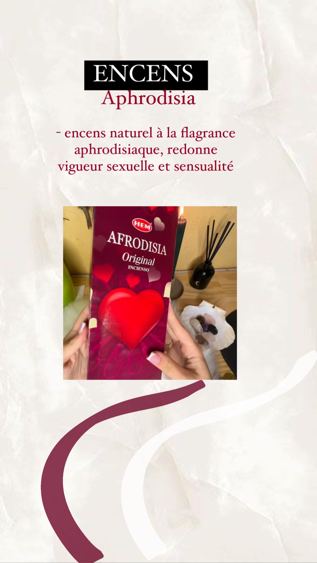 encens aphrodisiaque