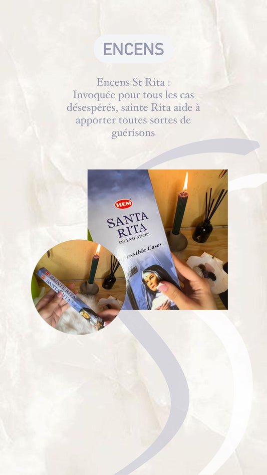 encens sainte rita